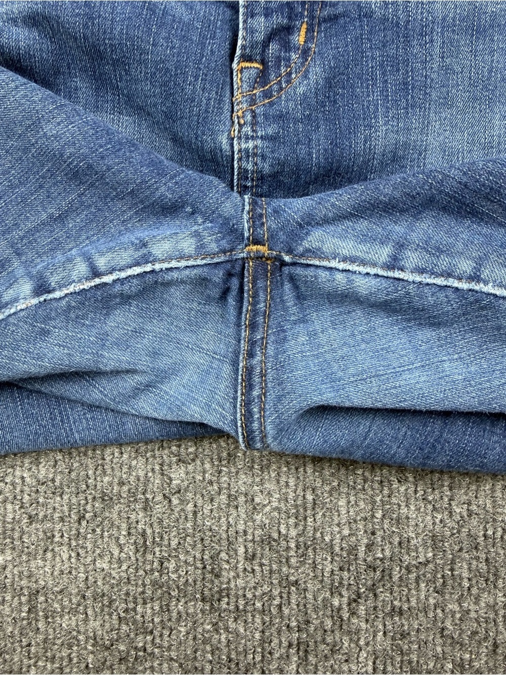 Madewell Curvy High Rise Slim Skinny Jeans in Washed Blue, Size 37 - Picture 5 of 12